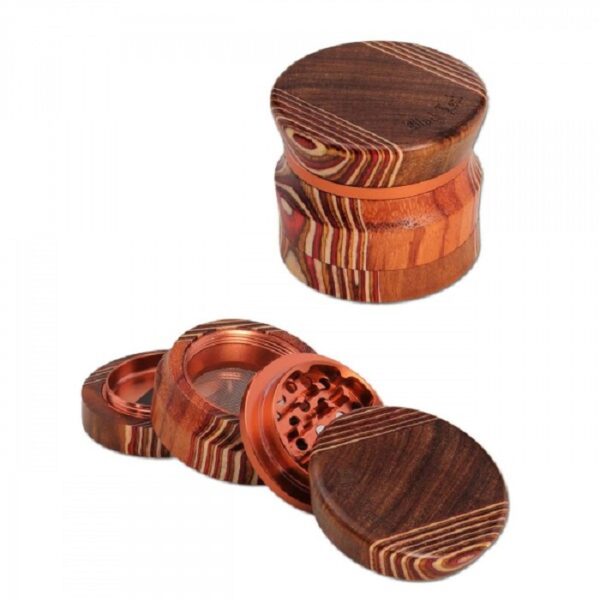 grinder legno marrone