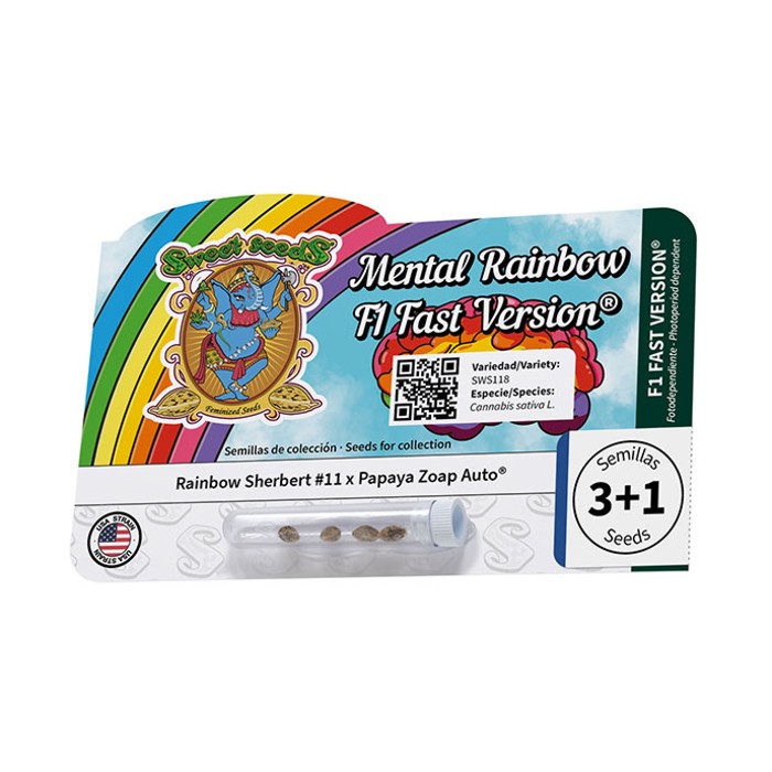 Mental Rainbow F1 Fast Version® - Sweet Seeds happy life grow shop