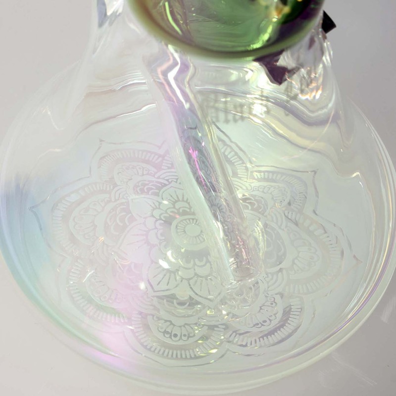 Black Leaf Beaker Ice satinato