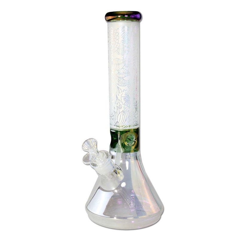 Black Leaf Beakerbong Ice satinato 4 happy life grow shop