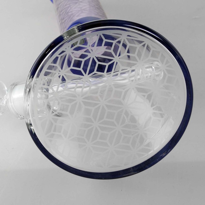 BLAZE Sandblast Beaker Bong Ice - Verde 2