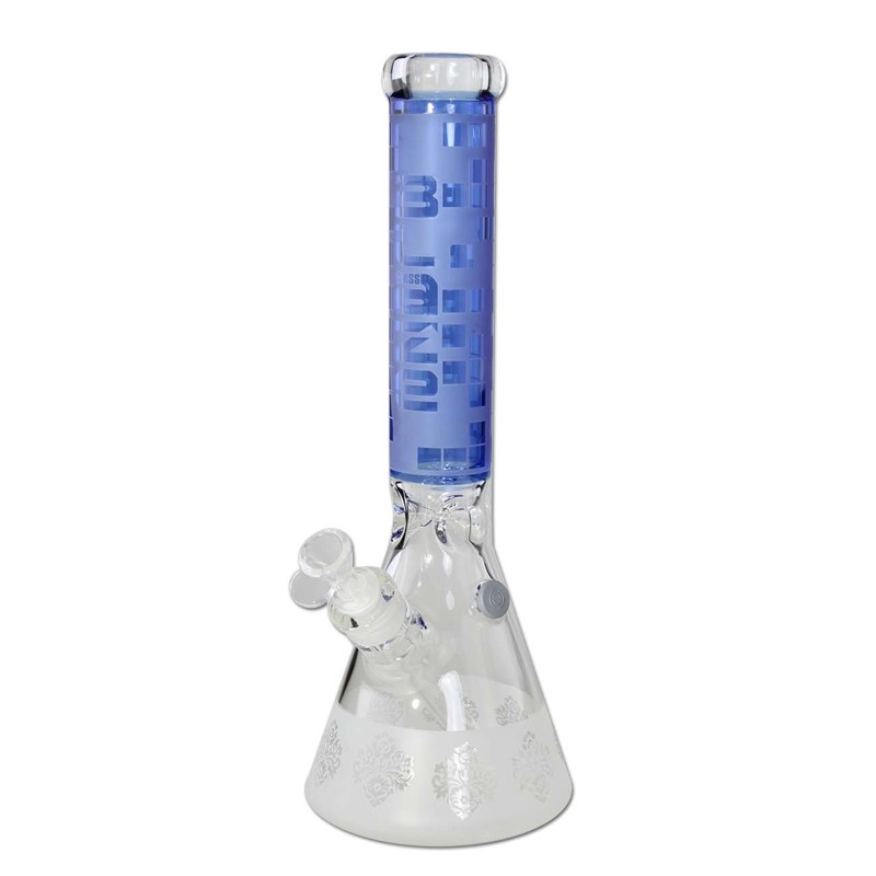 BLAZE Sandblazer Beaker Bong Ice 4