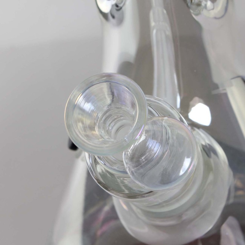 Bong Black Leaf Beaker Ice Glitzy Glitter 2