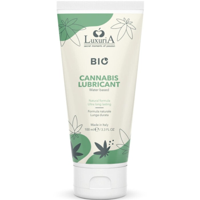 INTIMATELINE - LUXURIA LUBRIFICANTE A BASE ACQUA DI BIO CANNABIS 100 M