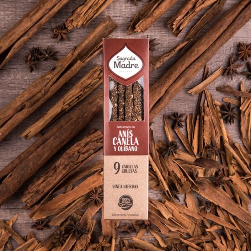 Sagrada Madre Hierbas - Anice, Cannella & Olibano 2 happy life grow shop