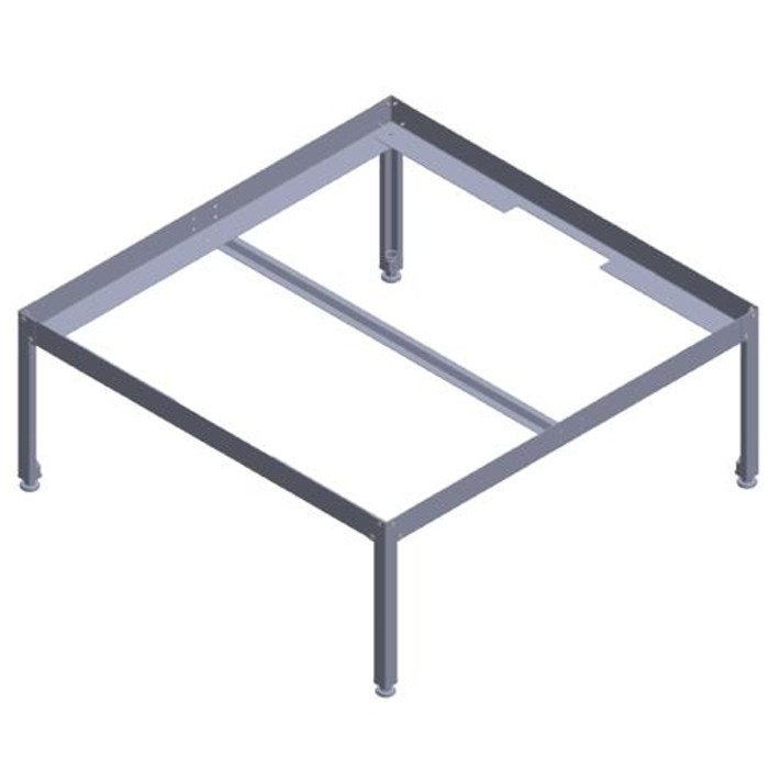 SENKAP - SUPPORTO PER VASSOIO DI COLTIVAZIONE 120X120X42 cm happy life grow shop rovigo