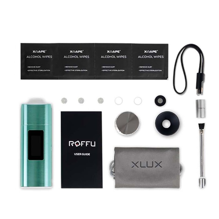 Vaporizzatore X-vape X-max Xlux Roffu Air Blue 4