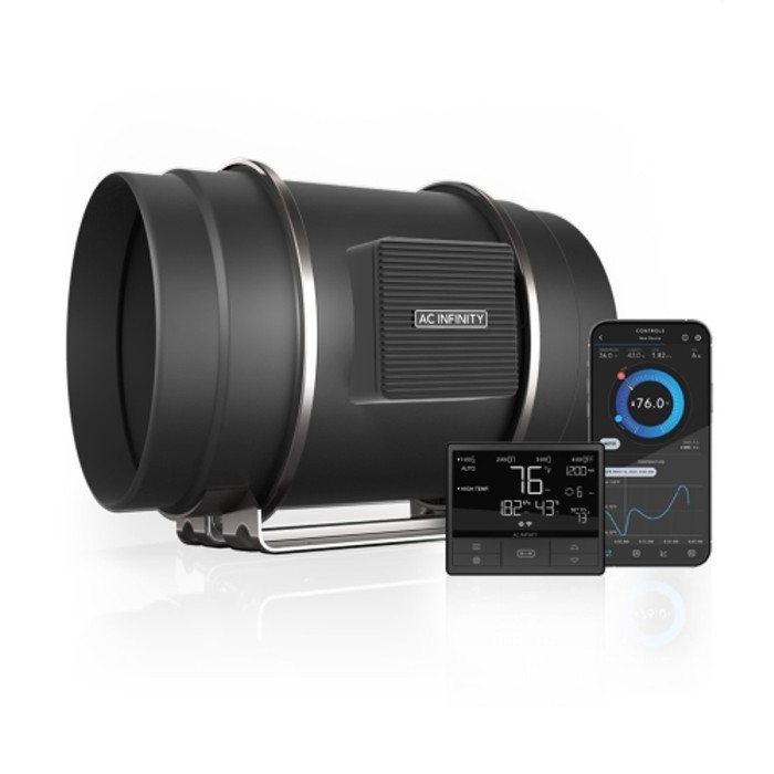 AC INFINITY - ASPIRATORE CLOUDLINE PRO T8 - Ø200 - 1372 MC-H 2