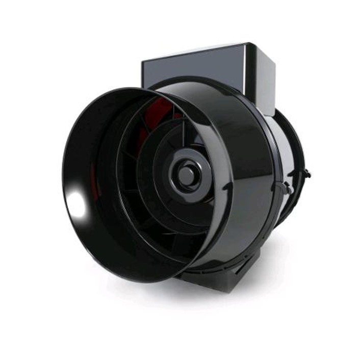 ASPIRATORE BLACK ORCHID MIXED-FLO - RV - Ø100 - MAX 187 M³H - CABLATO ITA_4