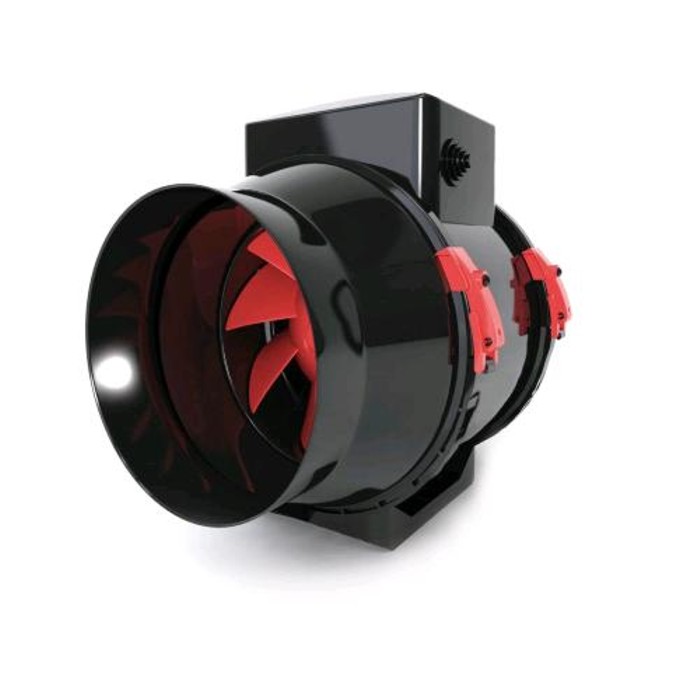 ASPIRATORE BLACK ORCHID MIXED-FLO - RV - Ø100 - MAX 187 M³H - CABLATO ITA